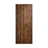 COAST SEQUOIA 36 in. x 84 in. S-Series Finish Knotty Pine Wood Sliding Barn Door with Hardware Kit (Muti-Color), 36*84 COAST SEQUOIA