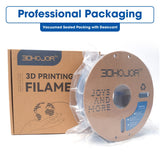 3DHoJor Matte PLA Filament 1.75mm, 1kg, Grey, 1.75mm Diameter, 2.2lbs Display Weight 3DHoJor