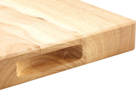 Winco WCB-1218 Wooden Cutting Board, 12-Inch x 18-Inch x 1.75-Inch, Tan, 12 X 18 Winco