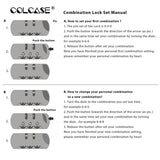 COLCASE Fireproof Document Box, Hard Case Fireproof File Organizer with Lock Hard-Shell Design Fireproof Water Resistant Safe Box for Important Documents Certificates Laptop Passports Black COLCASE