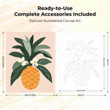 HTVRONT Paint by Number Kits for Adults, Beach Sunset Couple Easy Paint by Numbers Kits for Beginner, Adult Paint by Numbers on Canvas for Relax Gift Home Wall Decor 16x20in HTVRONT