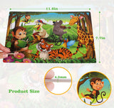 Wooden Puzzles Toys for Kids Ages 4-6, Set of 3 Packs with 60-Piece Wood Jigsaw Puzzles, Dinosaur, Animal and Space Theme. Ideal Gifts for Boys and Girls 3 4 5 6 7 8 Years Old Slotic