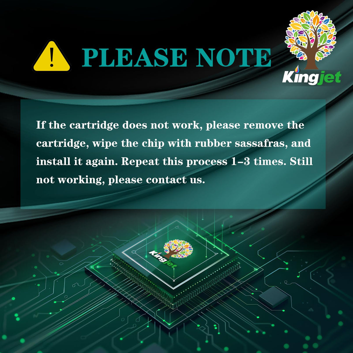 Kingjet Compatible LC406 Ink Cartridges for Brother MFC-J4335DW Printer Replacement for Brother LC406 Ink Cartridges LC406XL LC 406 XL Work for MFC-J4345DW MFC-J4535DW MFC-J5855DW Printer,4 Pack Kingjet