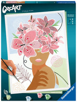 Ravensburger Flowers on My Mind Paint by Numbers Kit for Adults - 20275 - Painting Arts and Crafts for Ages 12 and Up Ravensburger