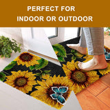MGahyi Latch Hook Rug Kits for Adults, DIY Crochet Yarn Rugs Hooking Craft Kit with Color Preprinted Pattern Design for Kids Adults and Beginners(Sunflower, 20 x 15in) MGahyi