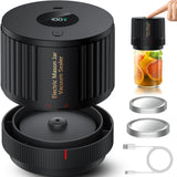 LOVE MOMENT Electric Mason Jar Vacuum Sealer Kit for Wide Mouth and Regular Mouth Mason Jars LOVE MOMENT