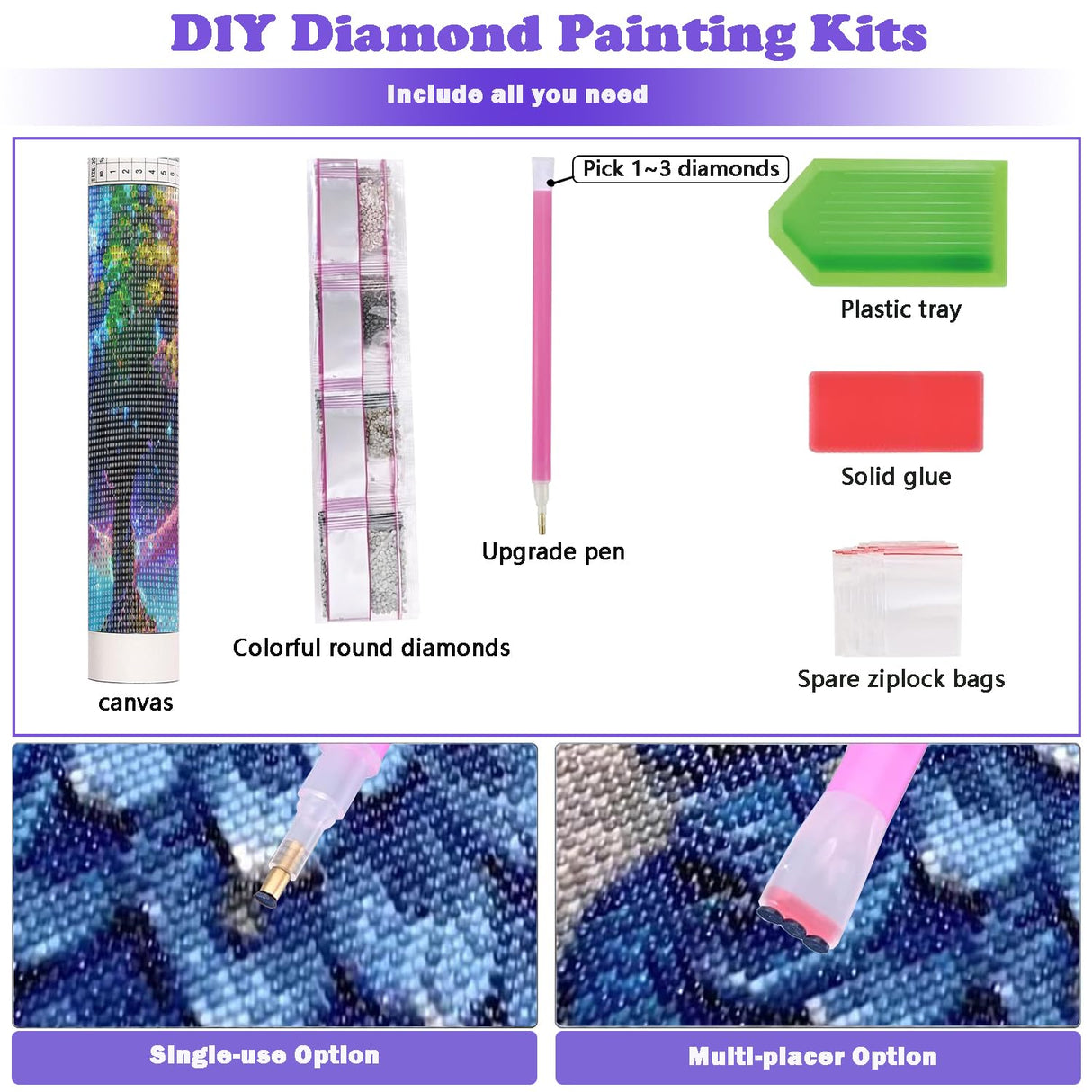 Beautiful Woman Diamond Art Kits for Adults, Flower Diamond Painting Kits, Dimond Art Paintings Kit, 5D Diamond Dot, Small Gem Painting Kit, Crystal Art Beginner, Home Wall Decor Gifts (12x16inch) Rekxtmo