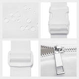 Belt Bag for Women Fanny Pack Crossbody Bags for Women Fashion Waist Packs with Adjustable Strap Gifts for Teenage Girls Women Men (White) Gitus