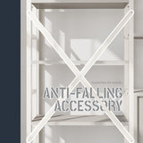 astimey 70x78 “ Triple 6 Tier Book Shelf, Industrial Large Bookcase with Storage Cabinet, Tall Bookshelf with 16 Open Display Shelves Metal Frame Furniture for Living Room Bedroom Home Office White astimey