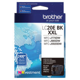 Brother LC20EBK Super High Yield Black Ink Cartridge Brother