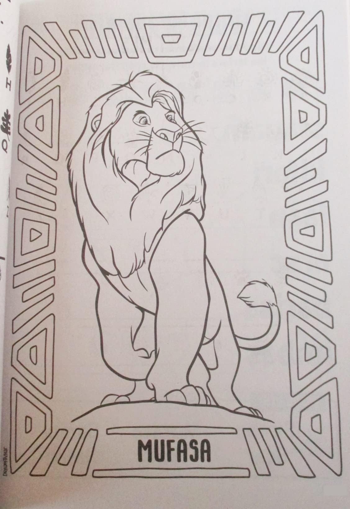 The Lion King Coloring and Activity Book Colortivity ''Wild Fun'' - 80 Pages Activity Books