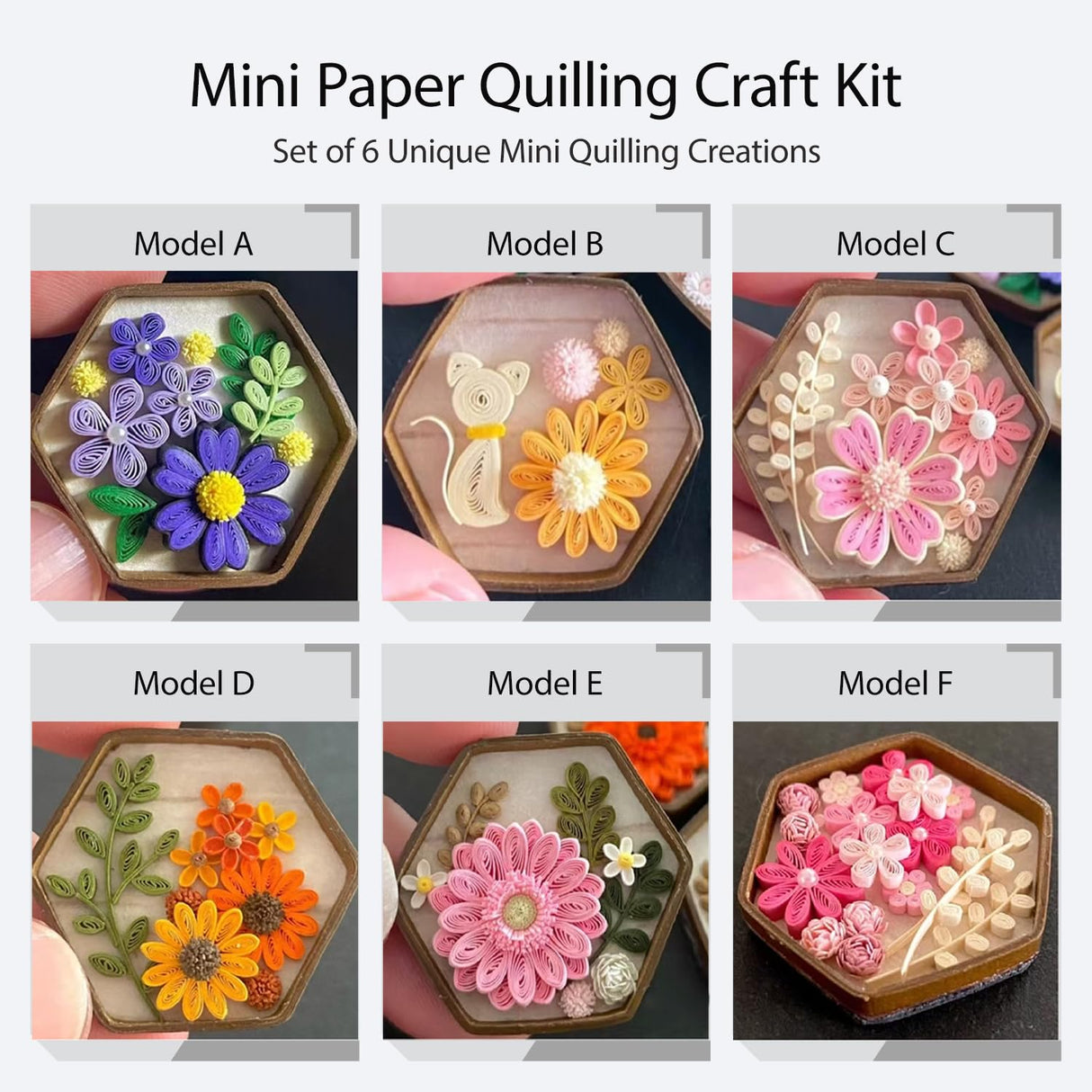 Paper Quilling Kits with 28 Colors 700 Strips 3MM Quilling Papers 6 Pcs Quilling Tool DIY Hub