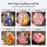 Paper Quilling Kits with 28 Colors 700 Strips 3MM Quilling Papers 6 Pcs Quilling Tool DIY Hub