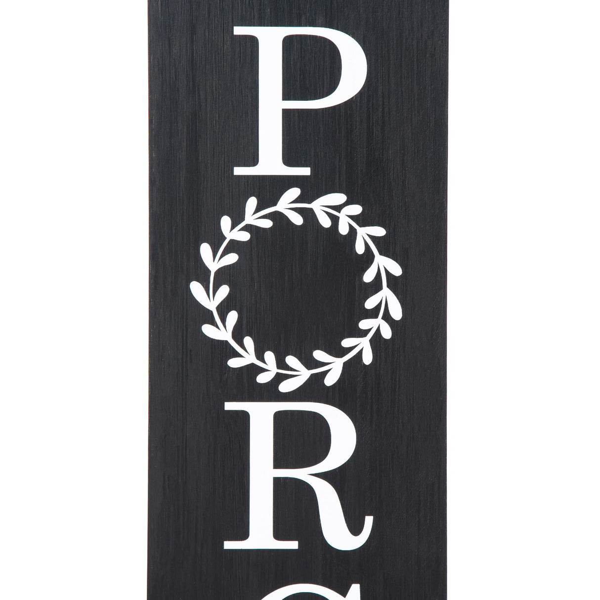 Glitzhome 30"H Wooden Rustic WELCOME Porch Sign, Boxed Double Sided Rustic Home Porch Sign for Front Porch Decor, Black glitzhome