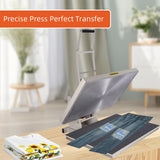 24x32 Inch Heat Press, 110V 4500W No Plug High Pressure Heat Press Machine for Business, Large Professional Digital Control Heat Transfer Machine for Sublimation TransferMuse