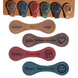 Personalized Magnetic Leather Bookmarks for Reading Women, Custom Leather Bookmarks, Handmade, Vintage Bookmark Clips Gifts for Book Lover Readers Women Kids (Customizable) YXFOOR