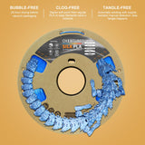 OVERTURE Silk PLA 1.75mm Dual Color Filament, Clog-Free Shiny 3D Printer Filament, 1kg Spool(2.2lbs), Dimensional Accuracy +/- 0.02 mm, Fit Most FDM Printer(Silk Blue-Silver) OVERTURE