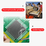 MYJOR Heat Tape for Sublimation, 4 Rolls 12mm X 33m, Heat Transfer Tape for DIY T-Shirt, Heat Resistant Insulating Sublimation Kapton Tape, No Residue. (Professional Grade) MYJOR