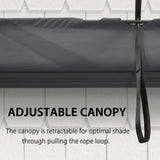 PURPLE LEAF 9.5' X 13' Outdoor Retractable Pergola Against The Wall with Shade Canopy Patio Aluminum Shelter for Porch Garden Pavilion Grill Gazebo Modern Backyard Metal Grape Trellis Pergola, Gray PURPLE LEAF