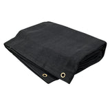 Tarps Now Heavy Duty Mesh Tarps, (20' X 40') with Grommets - 75% Sunblock Shade Cloth Tarp for Patio Screen, Wind Block, Privacy Screen, Canopies, Dump Trucks, Pool Cover - Black TarpsNow