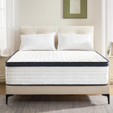 Ablyea Mattress King Size Bed 14 inch Hybrid Mattresses with Pocket Coils Springs, Pressure Relieve, Motion Isolation, Edge Support, CertiPUR-US & Oeko-TEX Certified Medium Firm Ablyea