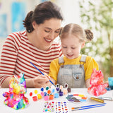 Cokiki Paint Your Own Unicorn Lamp Kit, Art Supplies DIY Crafts Night Light Painting Kit, Arts and Crafts for Kids Ages 8-12, Birthday Party Holiday Creative Gift for Girls Boys Ages 6 7 8 9 10 11 12+ Cokiki