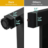 DWVO 40-50 Gallon Aquarium Stand with Power Outlets, Cabinet for Fish Tank Accessories Storage - Heavy Duty Metal Fish Tank Stand Suitable for Turtle Tank, Reptile Terrarium, 660LBS Capacity, Grey DWVO