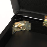 SONGMICS Duet Piano Bench with Padded Cushion and Storage Compartment for Music Books, Tufted Wooden Seat, Black ULPB074B01 SONGMICS