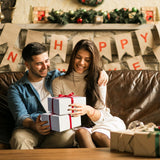 MESHA 8x8x4 Gift Box 10 Pack White Gift Boxes with Lids, DIY Bridesmaid Proposal Box, Recyclable,Foldable Box for Wedding, Birthday Party MESHA