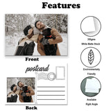 GONIS Custom Postcards,Personalized Message Card Custom Photo Text Logo for Birthdays, Anniversary, Memorabilia GONIS