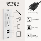 Sweetcrispy Vanity Desk with Adjustable Lighten Mirror & Power Outlet, Makeup Desk for Bedroom with a Storage Cabinet and 3 Drawers, 4 Storage Shelves, White Dresser for Girls Sweetcrispy