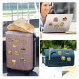 INCOK Refrigerator Diamond Art Magnets - 12 PCS DIY Diamond Painting Fridge Magnets with Cute Hamburg Fries Pizza Popcorn Sandwich Cake Pattern Fast Food Home Decors Birthday Gift for Adults Beginners INCOK