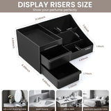 YIOJOYD Mens Cologne Organizer,Bathroom Organizers,Organizer For Men,Cologne Stand,Perfume Tray,Perfume Stand,Cologne Holder,Toothbrush Holders,Bathroom Shelf,Counter Storage,Brush Holder YIOJOYD