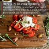 Made in USA Black Walnut Wood Cutting Board by Virginia Boys Kitchens - Butcher Block Wooden Carving Board with Juice Well made from Sustainable Virginia Boys Kitchens