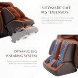 3D Massage Chair, Full Body Massage Chair, Zero Gravity Recliner w/Dynamic Leg Kneading System, 53.14" SL Track, Sleek Appearance, 12 Auto Modes, Wireless Charging, Bluetooth Speaker, TFT Screen Mazzup