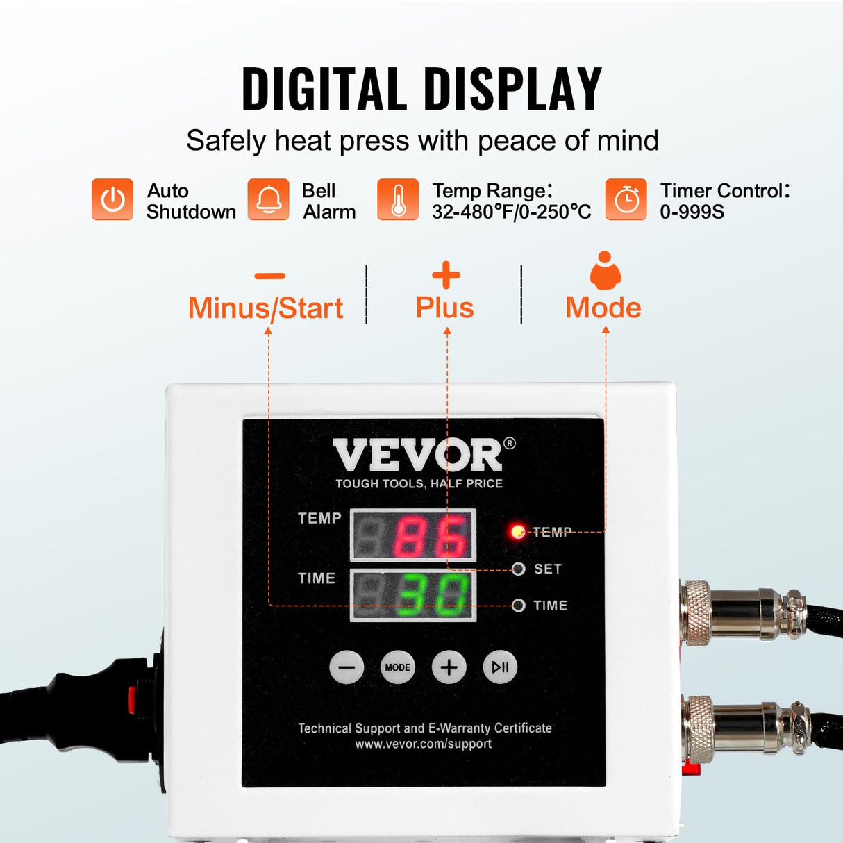 VEVOR Heat Press 15x15, High Pressure Heat Press Machine for T Shirts, Slide Out Professional Heat Press for Sublimation, Vinyl, Heat Transfer Projects, Heats Up Fast & Evenly, Green VEVOR