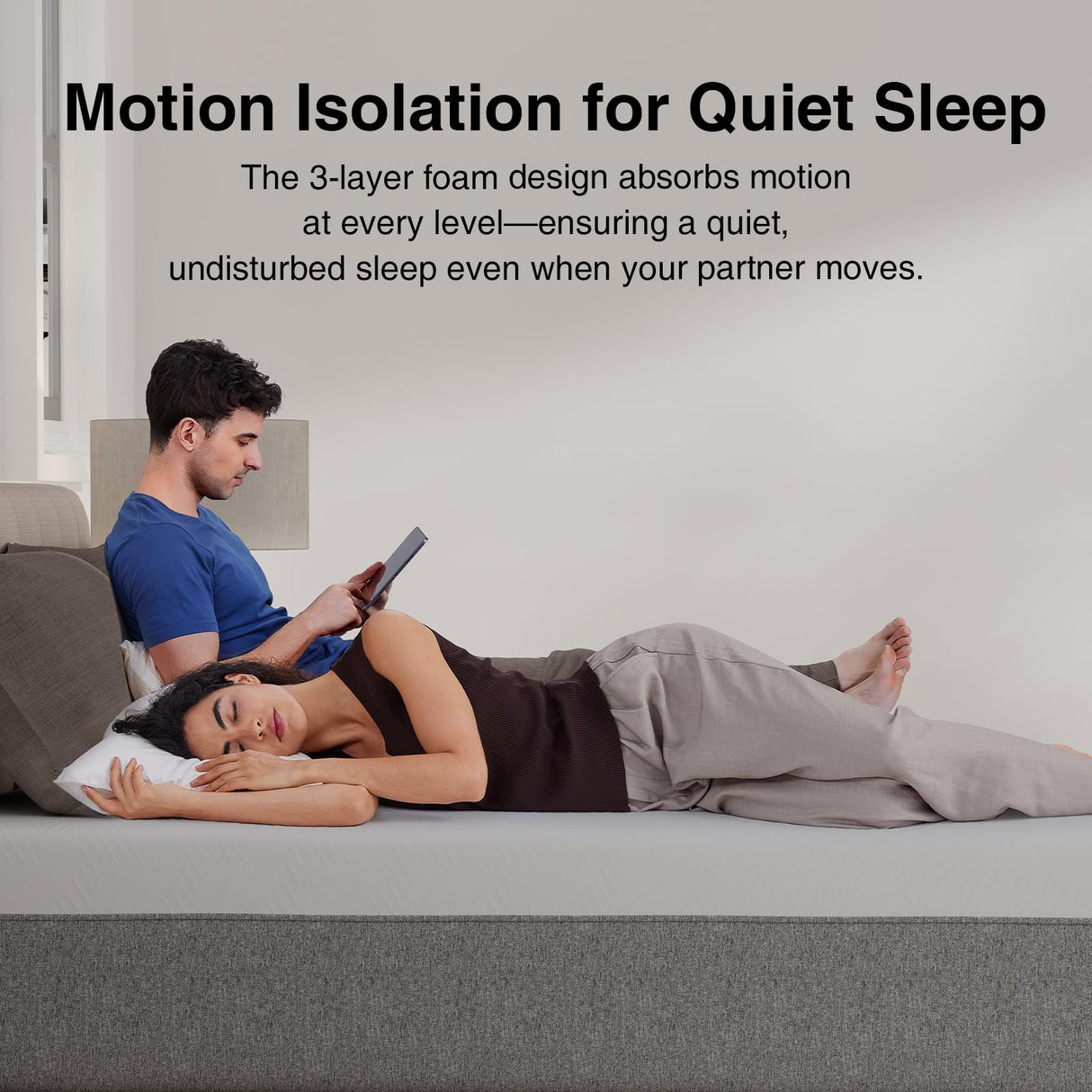 Novilla 12 Inch King Mattress, Gel Memory Foam Mattress King Size in a Box with Comfort Foam for Pressure Relief & Body Support & Cool Night Sleep, CertiPUR-US Certified Novilla