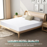 WINKAURA King Waterproof Mattress Encasement 76"x 80" Fits 16-18 Inch Deep, Zippered Mattress Protector Cover with Breathable Skin-Friendly Premium Terry Top Fabric WINKAURA