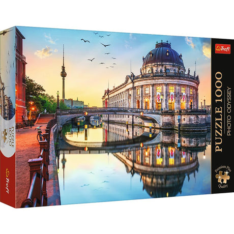 Trefl Bode Museum in Berlin, Germany 1000 Jigsaw Puzzle Premium Plus Photo Odyssey 27"x19" Unique Photographic Series, Perfect Matching of Elements, for Adults and Children from 12 Years Old Trefl