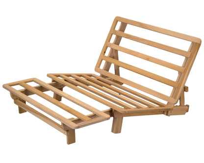 KD Frames Lounger Futon, Queen - WoodArtSupply