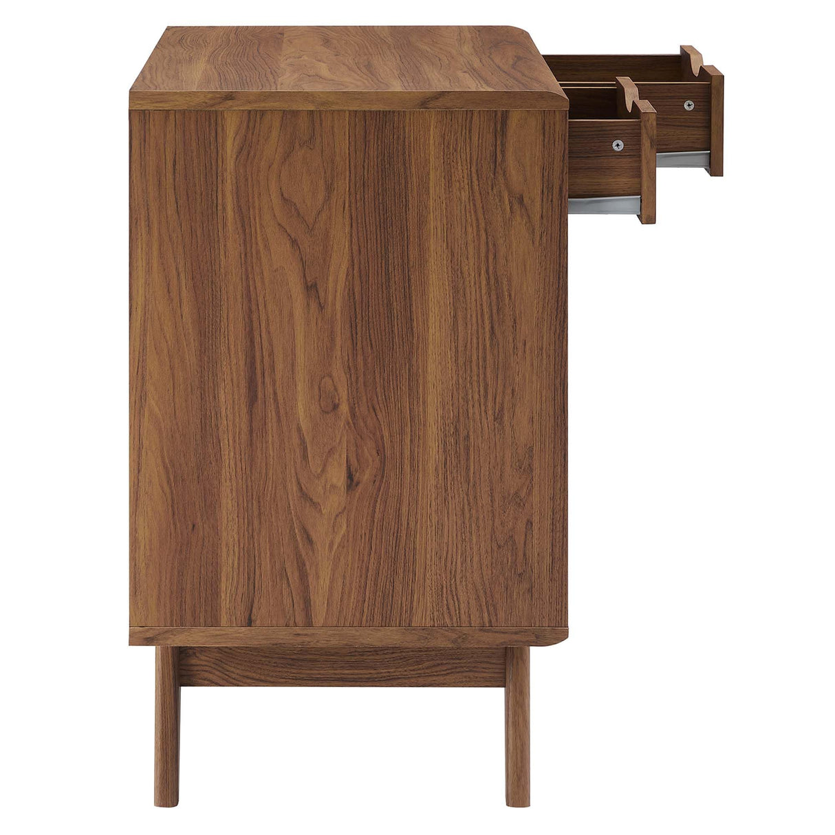 Modway EEI-6796-WAL Render Cat Cabinet, Walnut Modway