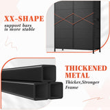 EnHomee 14 Drawer Dresser, Tall Dressers for Bedroom, Large Bedroom Dressers & Chests of Drawers, Sturdy Metal Frame & Wood Top, Easy Assembly, Closet, Living Room, Rustic Brown EnHomee