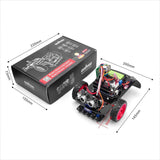 OSOYOO Model 3 Robot Car DIY Starter Kit for Arduino,Educational Motorized Robotics, Remote Control App, Learning How to Code, IOT Mechanical Coding for Teens and Adults OSOYOO