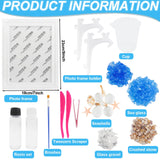 SZHTSWU DIY Photo Frame Kit, Heart Mosaic Arts Craft Kit with Resin Beach Stained Sea Glass Art and Photo Frame for Adults Home Decoration SZHTSWU