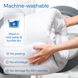 Ultra Soft Full Size Mattress Topper - Cloud-Like Mattress Pad for Back Pain Relief - Breathable Cooling Material for Hot Sleepers Niagara Sleep Solution