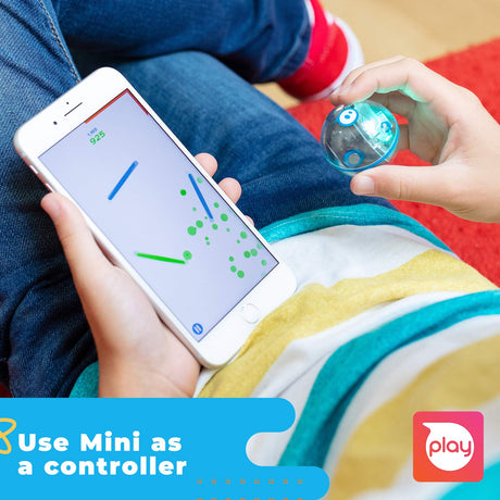 Sphero Mini Activity Kit - App-Enabled Coding Robot - 55 Piece Construction Set & Activity Cards - STEM Educational Toy for Kids - Bluetooth Connectivity - Interactive & Fun Learning for Ages 8+ Sphero