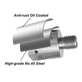 BMWOOD 1x8"TPI Female to 1-1/4"x8TPI Male Thread Adaptor, Woodworking Lathe Headstock Spindle Adaptor with Two Nylon Washers. BMWOOD