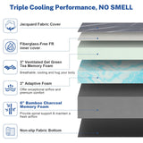 Split King Adjustable Bed Bases with Mattress, 12 Inch Grey Gel Memory Foam Medium-Firm Mattress in Box, Adjustable Bed with Wireless Remote, Sturdy Metal, Easy Assembly Smart Electric Bed Frame Vipbear