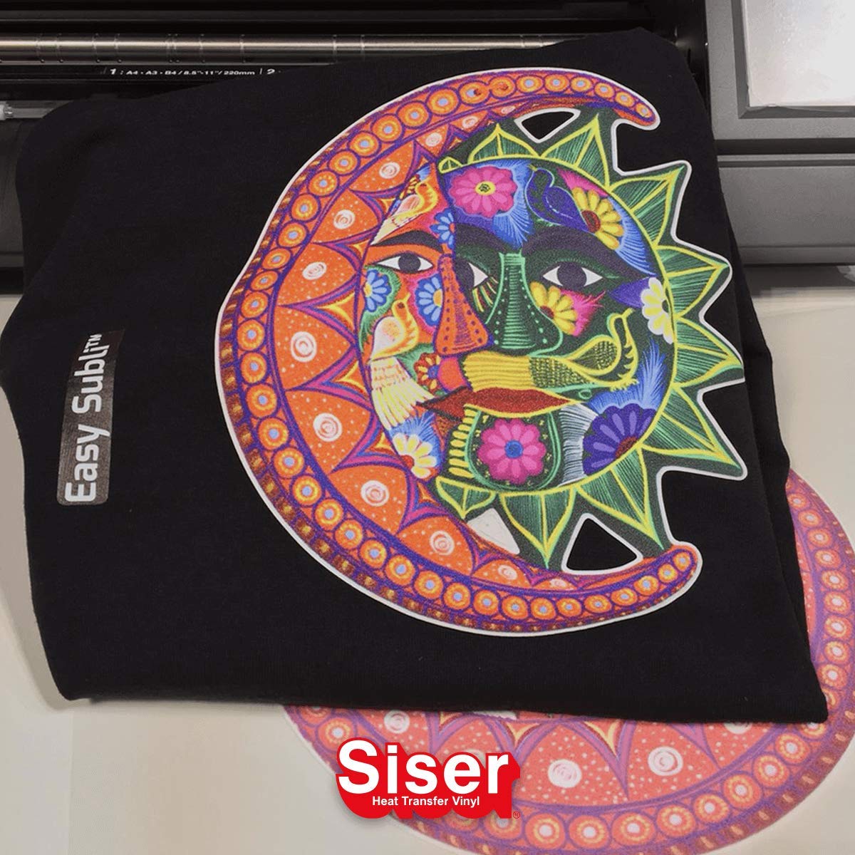 Siser EasySubli Sublimation Heat Transfer Vinyl 8.4" x 11" - 5 Pack Siser