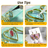 LET'S RESIN 172 pcs Open Bezels for Resin, 2 Size 36 Styles of Gold Hollow Frame Pendants Bezels with 100pcs Jump Rings, Unique Resin Bezels for Jewelry Making, Necklaces Earrings Making Supplies LET'S RESIN